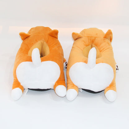 FluffyBuddy Slippers: ShibaPaws